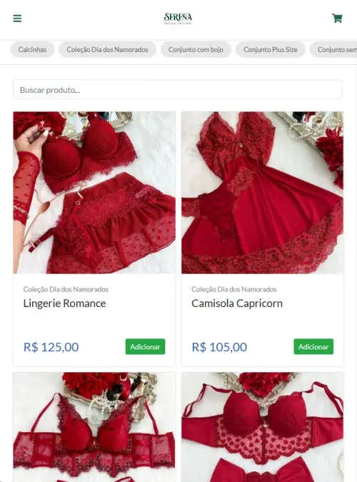 categorize exemplo catálogo